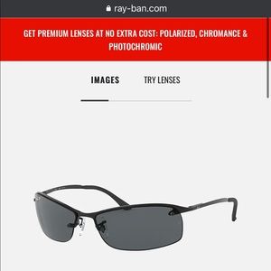 Ray Ban Polarized RB3183 Grey Sunglasses